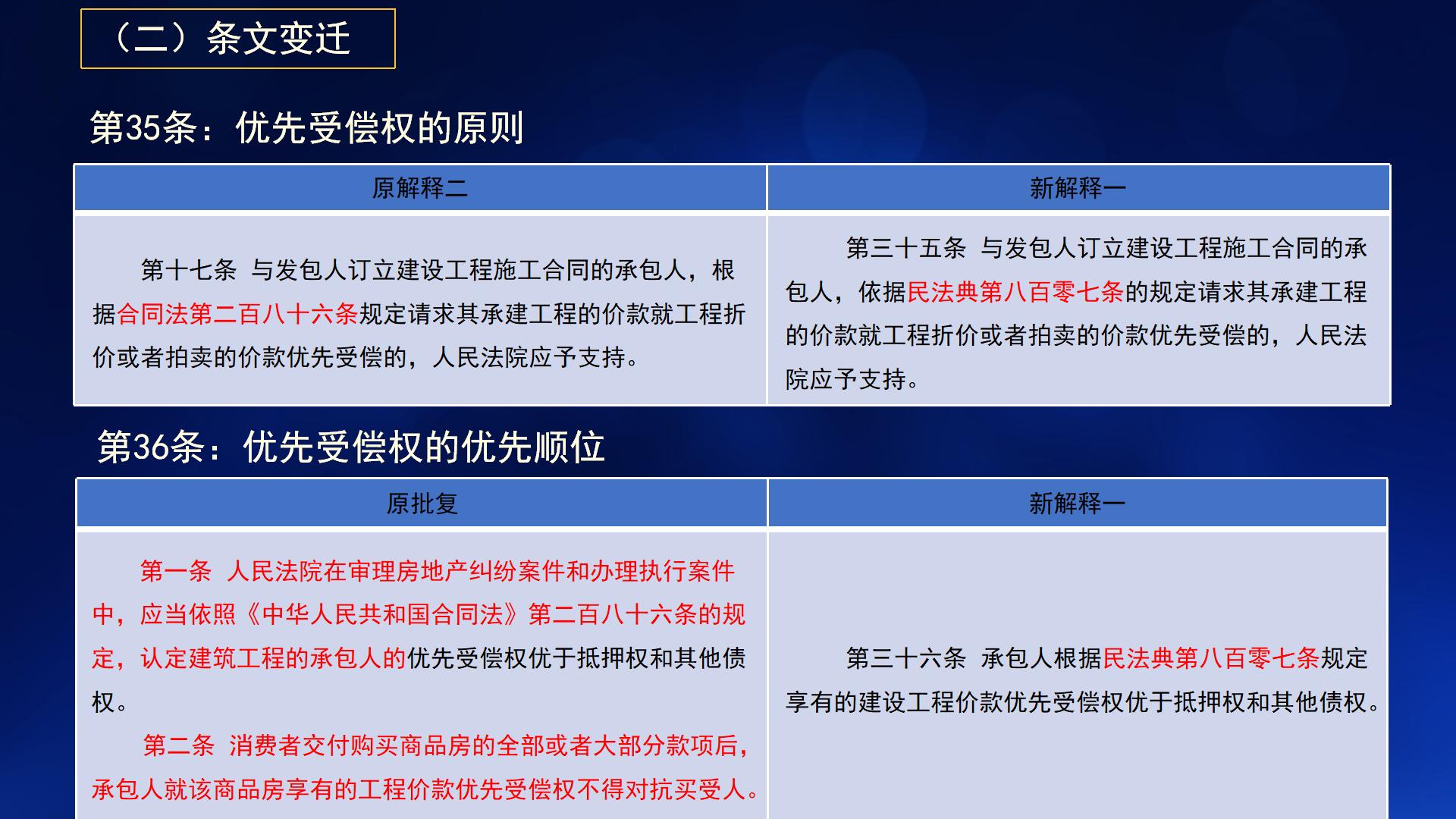 民法典与新施工合同司法解释一(图71)