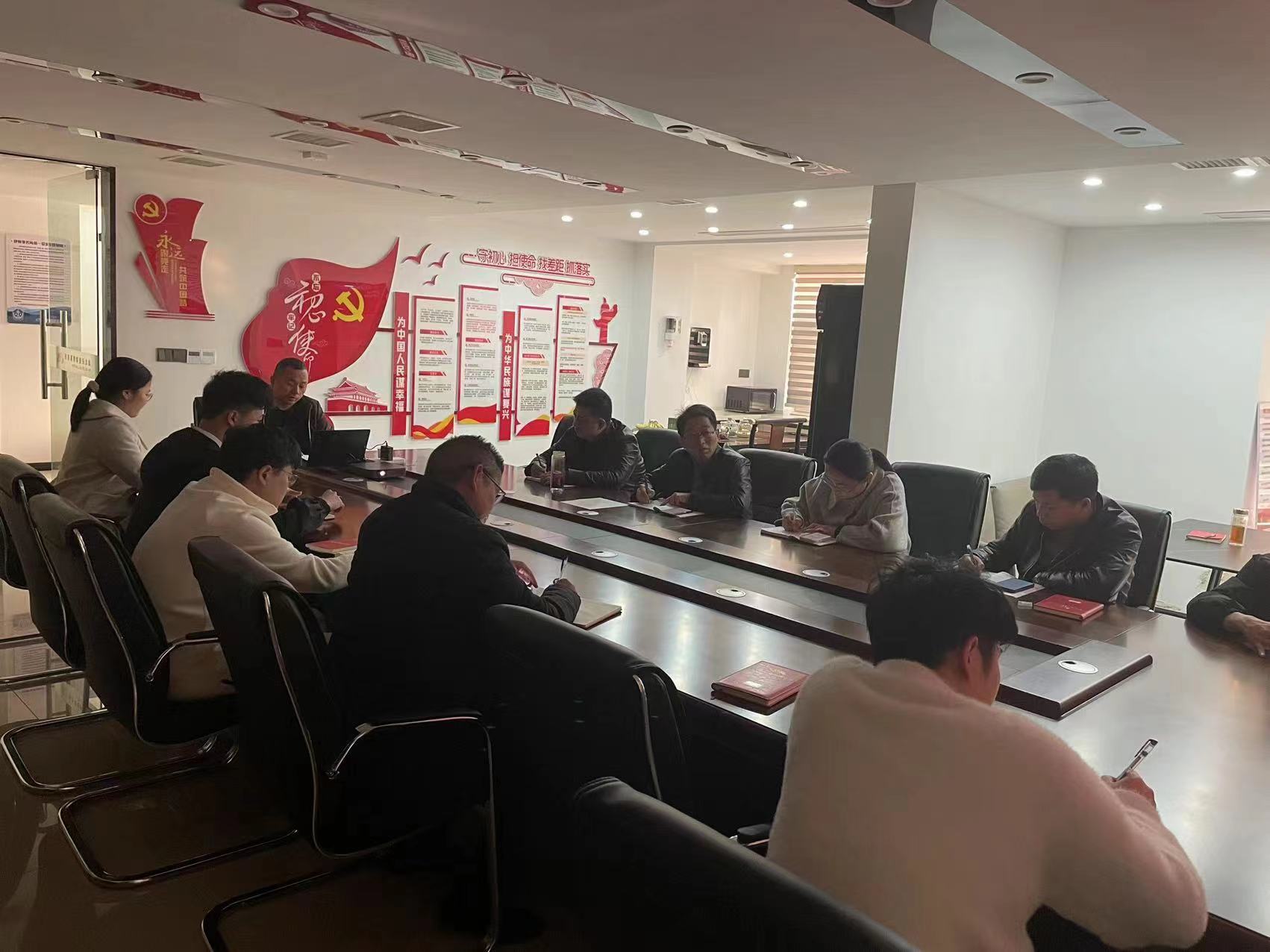 司法局鲁局长等党组成员到律所视察指导工作(图4)